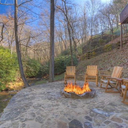 Rushing Waters - Creekside Cabin In North Ga Blue Ridge Εξωτερικό φωτογραφία