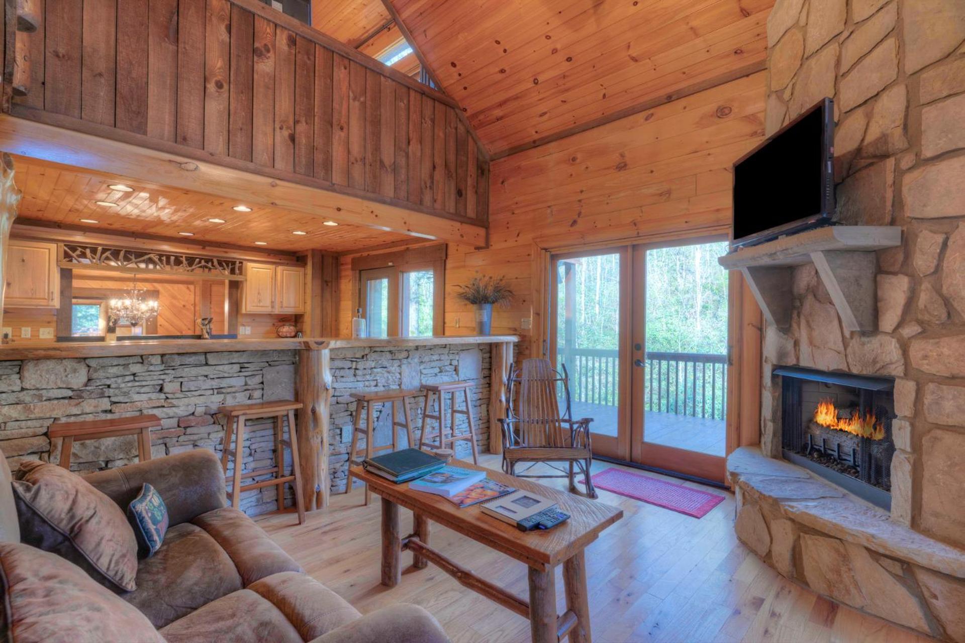Rushing Waters - Creekside Cabin In North Ga Blue Ridge Εξωτερικό φωτογραφία