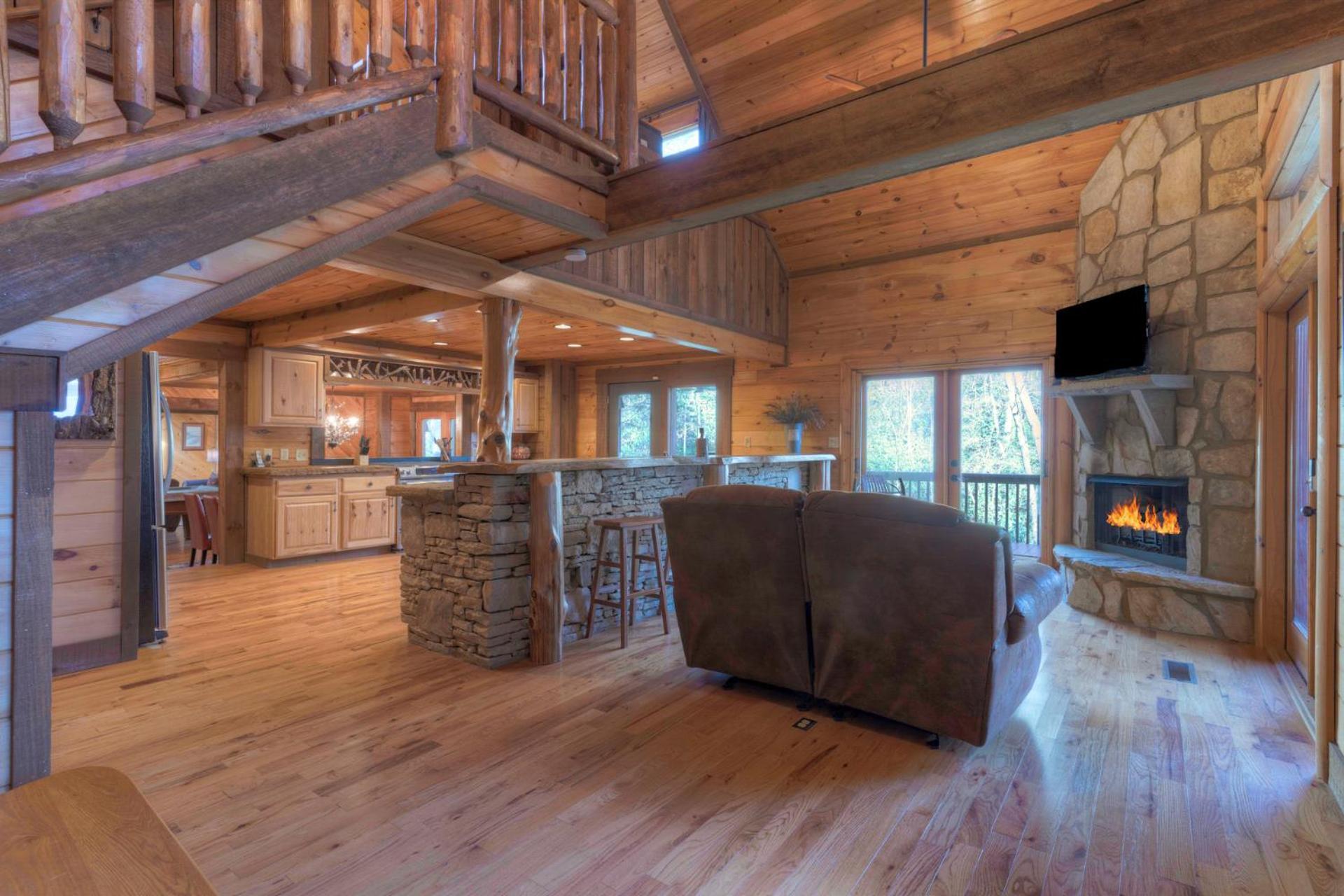 Rushing Waters - Creekside Cabin In North Ga Blue Ridge Εξωτερικό φωτογραφία