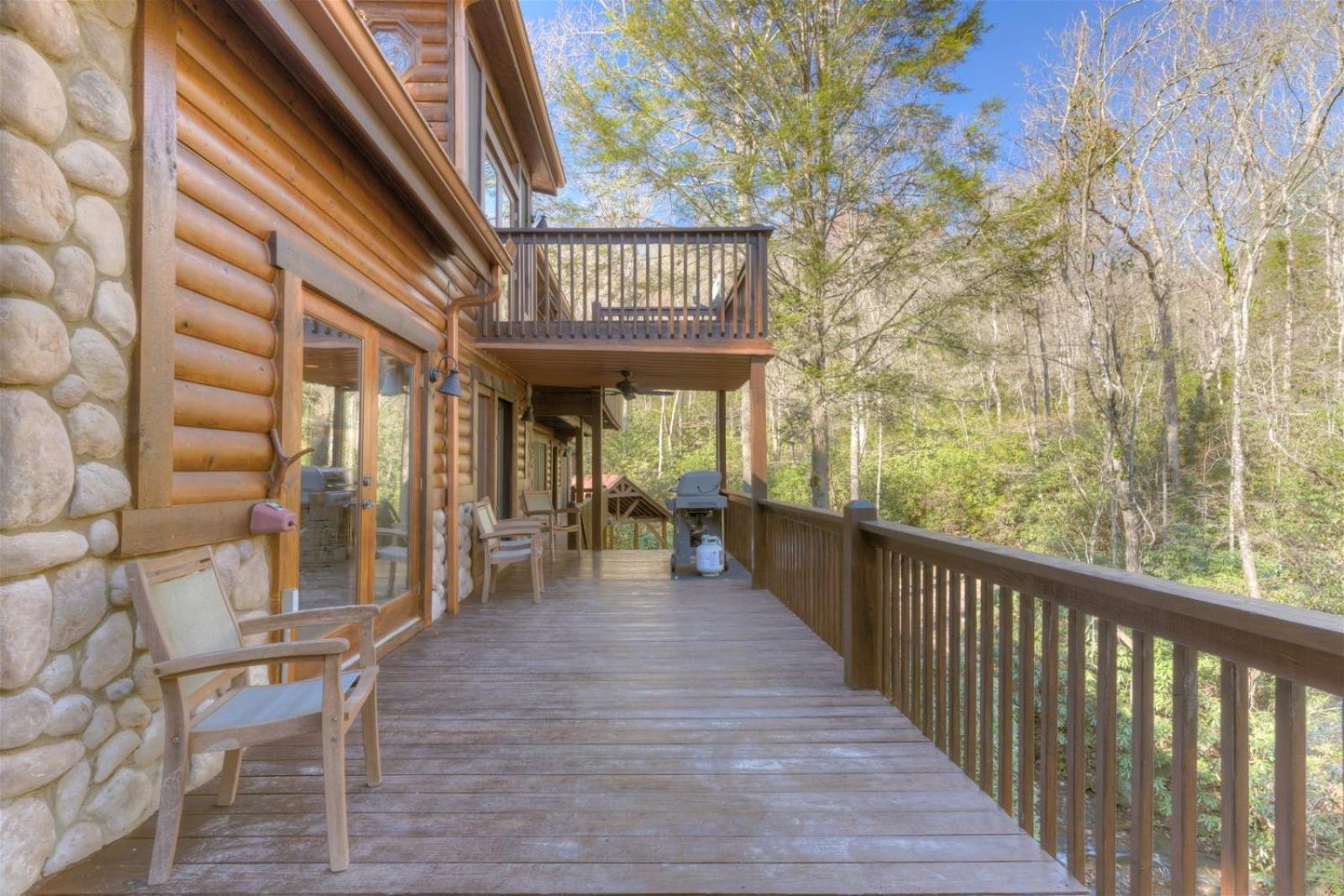Rushing Waters - Creekside Cabin In North Ga Blue Ridge Εξωτερικό φωτογραφία